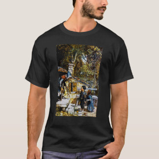 Creepy Witch Retro Fairy Tale Hansel and Gretel T Shirt