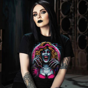 Creepy Zombie Girl T Shirt