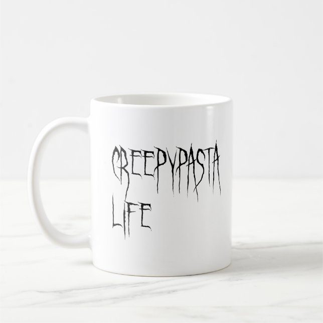 Creepypasta Life Kaffemugg (Vänster)