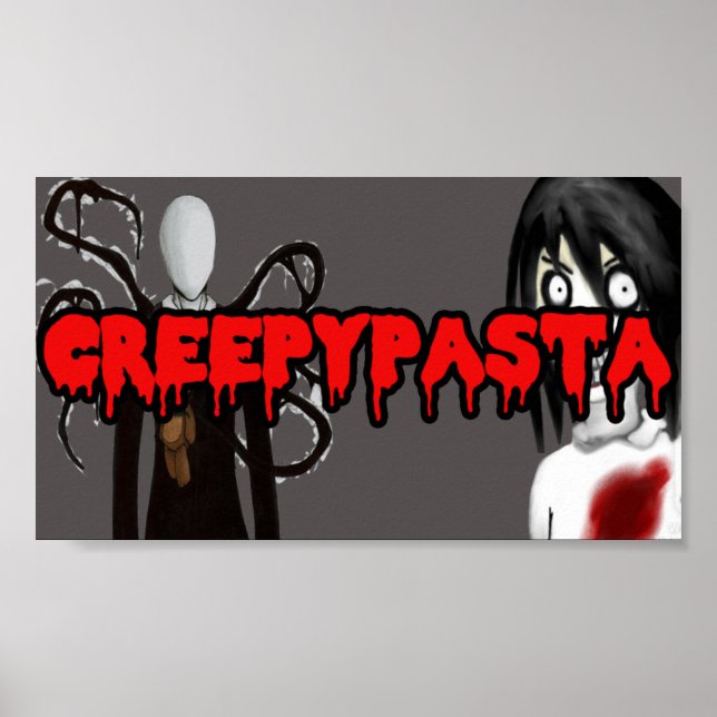 CreepyPasta Poster (Framsidan)
