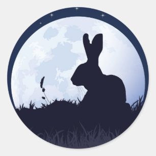 CREGGAN WHITE HARE RUNT KLISTERMÄRKE