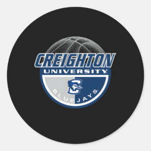 Creighton Bluejays Basketball Dunk Runt Klistermärke