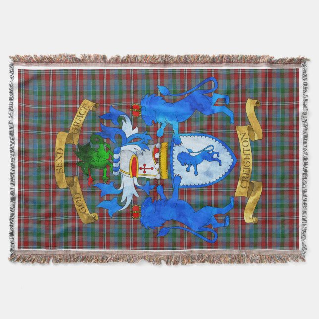 Creighton vapensköld mysfilt (Framsidan)