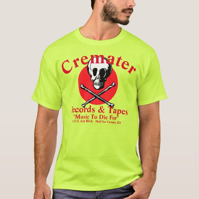 Cremater-poster T-Shirt (Framsida)