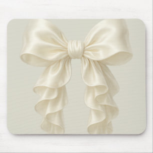 Crème Cascade Ruffle Bow Elegant Posh Girly Musmatta