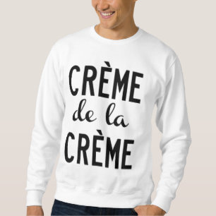 creme de la creme lång ärmad tröja
