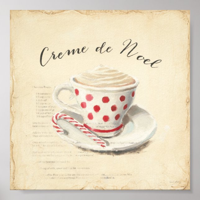 Creme de Noel Poster (Framsidan)