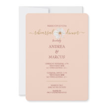 Creme de Peche Orchid Bröllop Rehearsal Middag