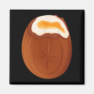 Creme Egg Chocolate Påsk Quirky Konstig Funny Magnet