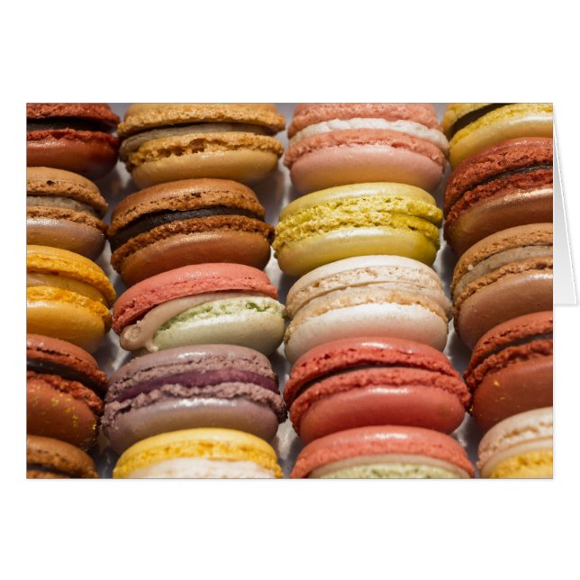 Crème Filled Cookies Hälsningskort (Framsidan Horizontal)