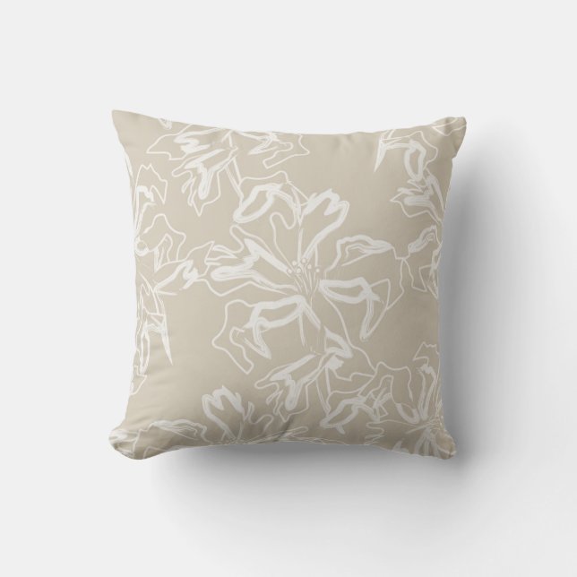 CREME n WHITE DEKORATIV KUDDE (Framsida)