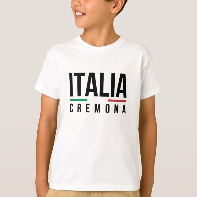 Cremona Italien T-shirt (Framsida)