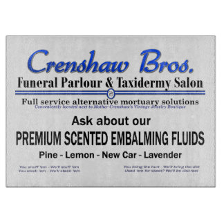 Crenshaw Bros Scented Embalming Fluid Promo