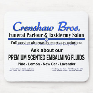 Crenshaw Bros Scented Embalming Fluid Promo Musmatta