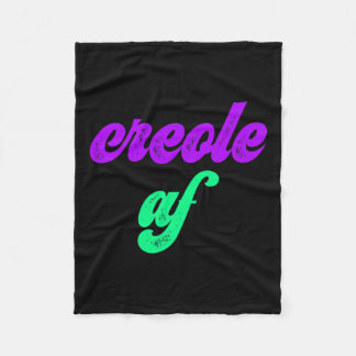 Creole Af Mardi Gras Louisiana Pride Gift Tee Fleecefilt
