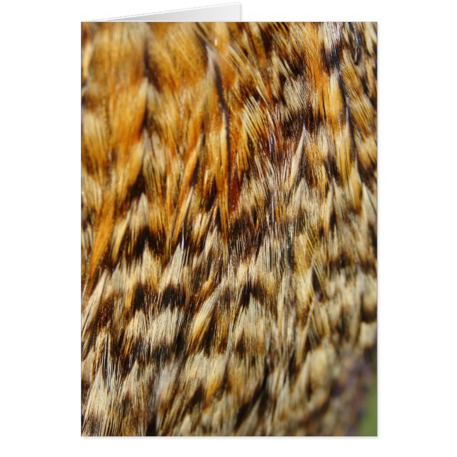 Creole Chicken Feader Hälsningskort (Framsidan)