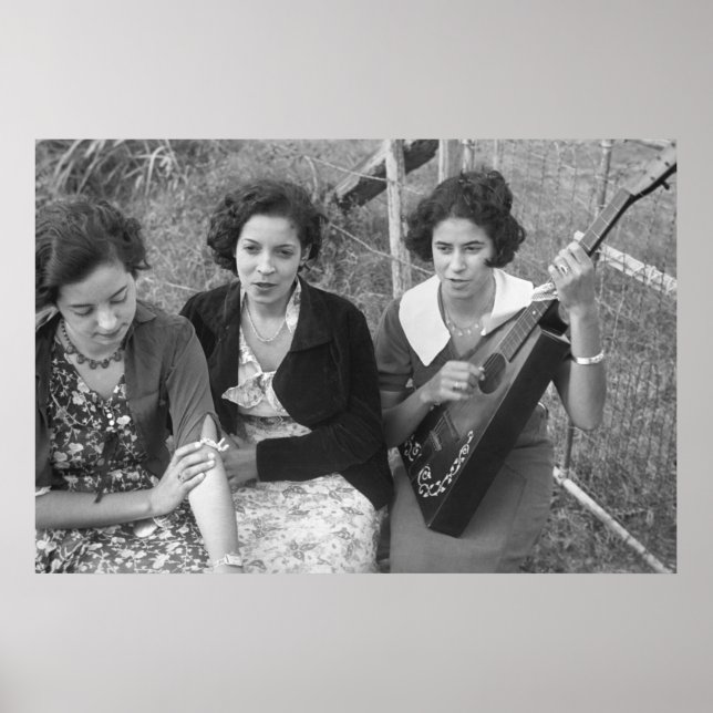Creole Girls i Louisiana, 1930-talet Poster (Framsidan)