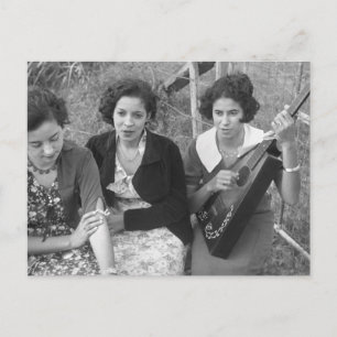 Creole Girls i Louisiana, 1930-talet Vykort