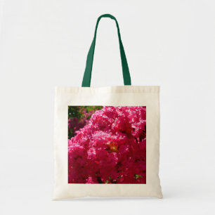 Crepe Myrtle Träd Magenta Blommigt Tygkasse