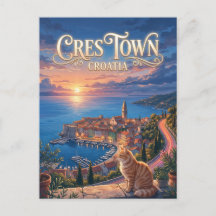 Cres Town, Cres, Kroatien Kroatien