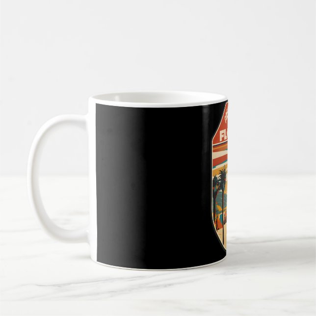 Crescent Beach � Australien � kustjudeel Kaffemugg (Vänster)