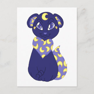Crescent Bearfox Vykort