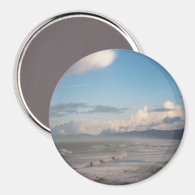 Crescent City, Kalifornien Seascape..... Magnet (Front/Back)