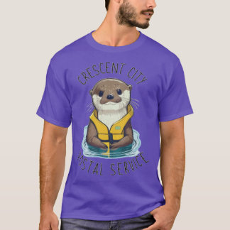 Crescent City Posttjänst Utter retro T Shirt