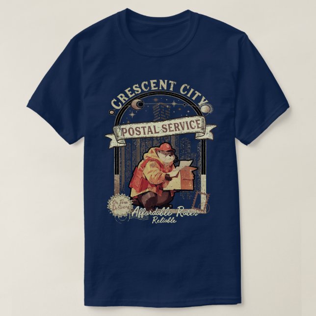 Crescent City T Shirt (Design framsida)