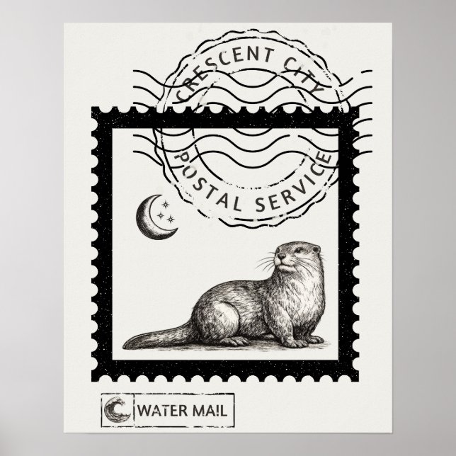 Crescent City Utter Arttryck Poster (Framsidan)