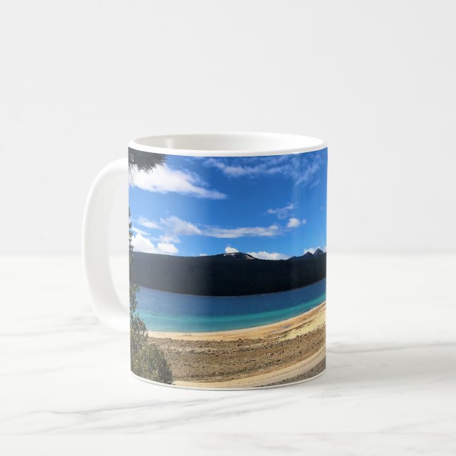 Crescent Lake, Oregon Kaffemugg (Framsida vänster)
