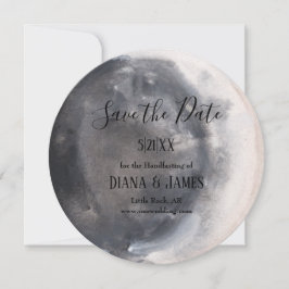 Crescent Måne Boho Wicca-handfixering Spara datume