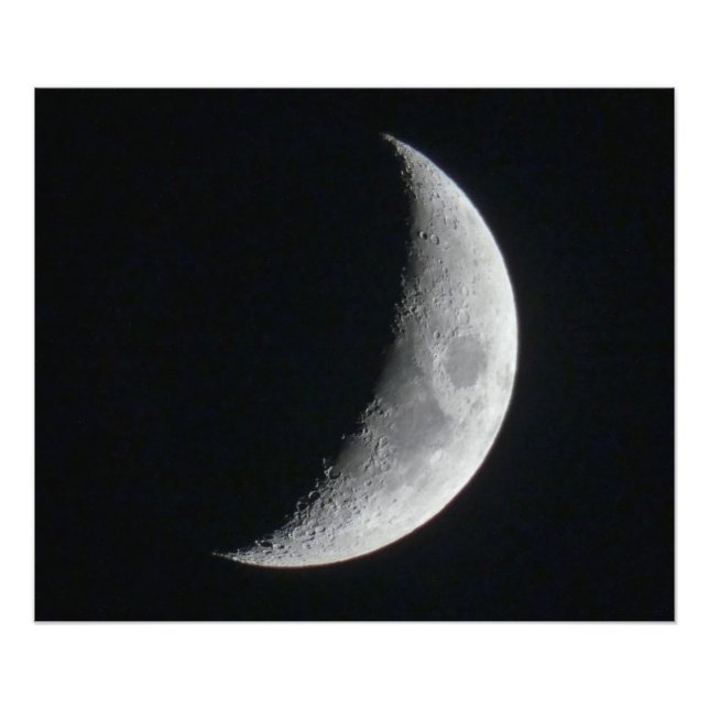 Crescent Måne Fototryck (Framsidan)