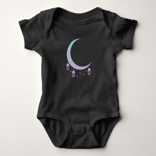 Crescent Måne Gothic Andlig Pastel Goth T Shirt