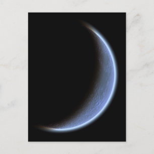 Crescent Måne Vykort