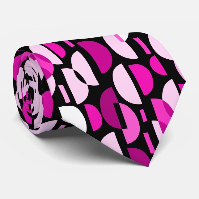 Crescent Mönster 010921 - Magentans Rosa Slips (Rullad)