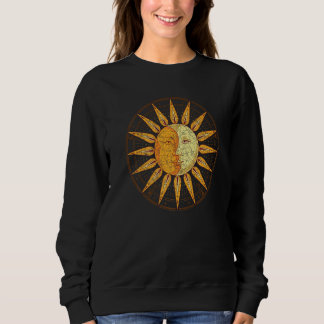 Crescent Moon Celestial Body Boho Sun Moon Astrolo T Shirt