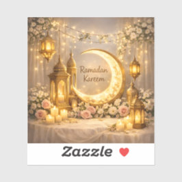 Crescent Of Light & Peace - Square Vinyl  Klistermärken