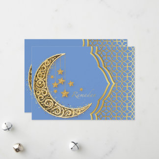 Crescent of ramadan julkort