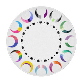 Crescent Pride Måne & Black Hjärter