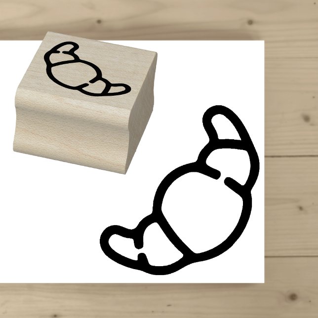 Crescent Roll Mini Stämpel Scrapbooking och Hantve (Crescent Roll Stamp: Unlock Your Creativity! 🥐)