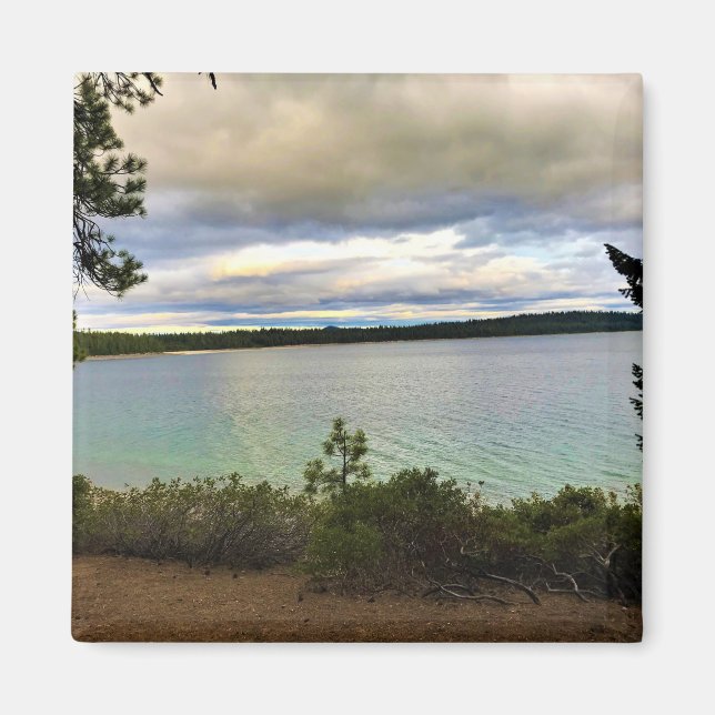 Crescent Sjö, Oregon Magnet (Framsidan)