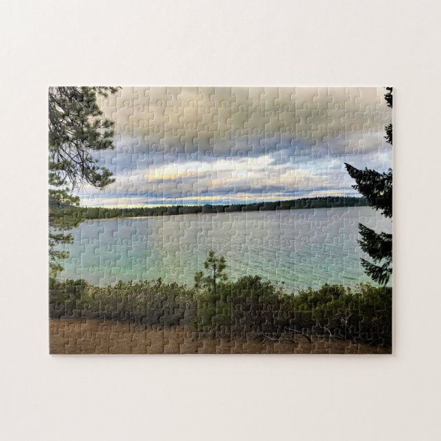 Crescent Sjö, Oregon Pussel (Horisontell)