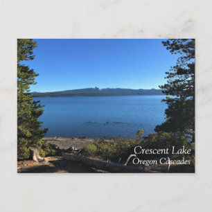 Crescent Sjö, Oregon Vykort