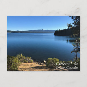 Crescent Sjö, Oregon Vykort