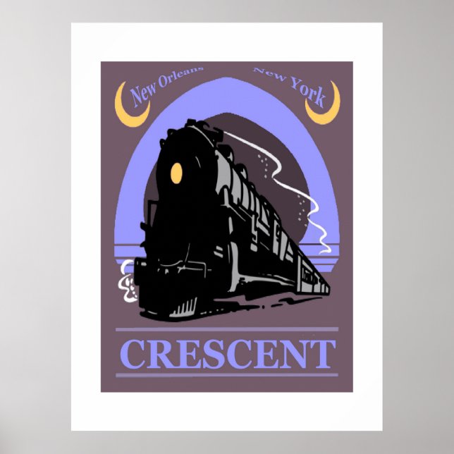 Crescent Tåg Poster (Framsidan)