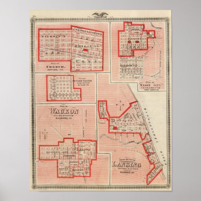 Crescos planer poster (Framsidan)