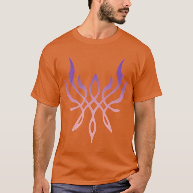Crest of Flames vän T Shirt (Framsida)