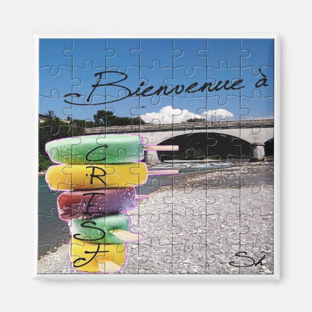 Crest-Puzzle Magnet (Framsidan)