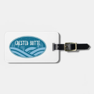 Crested Butte Colorado Friluftsliv Bagagebricka